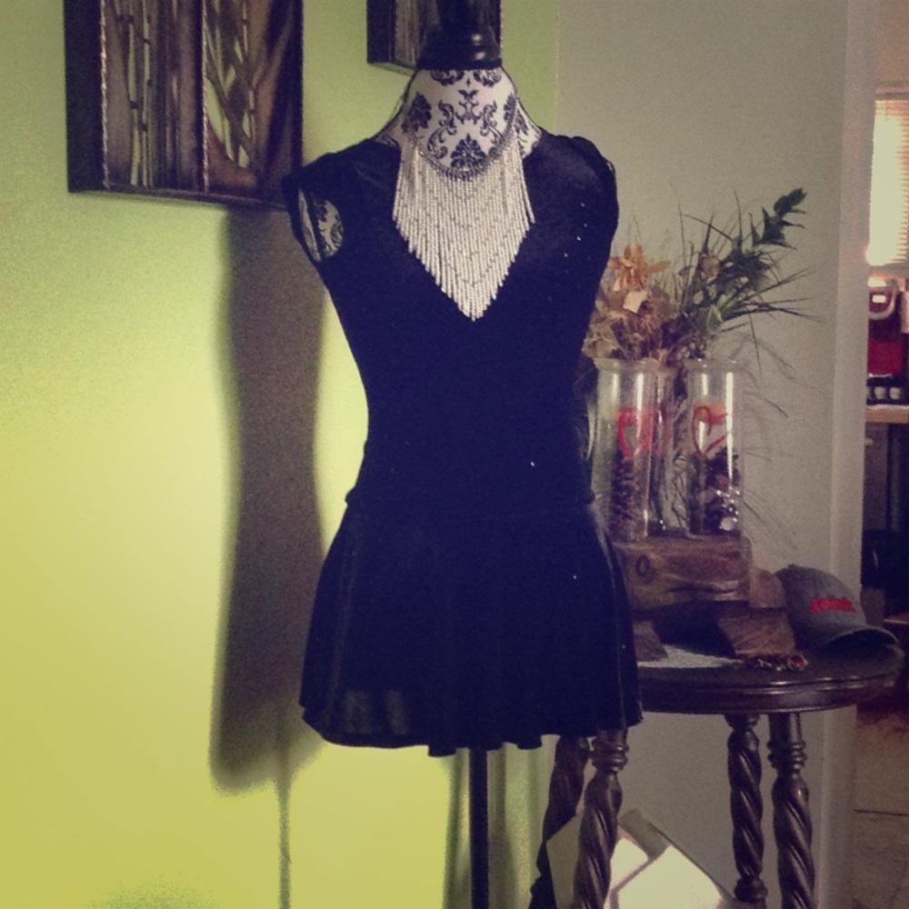 A black kids dress